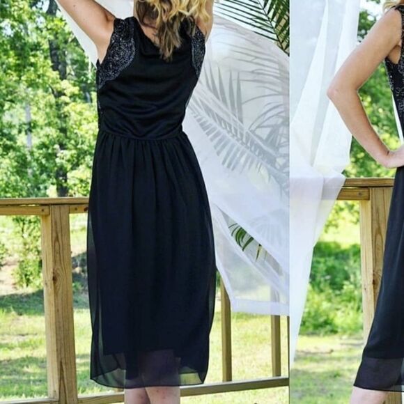 Beaded  Midi Dress - Picture 8 of 14